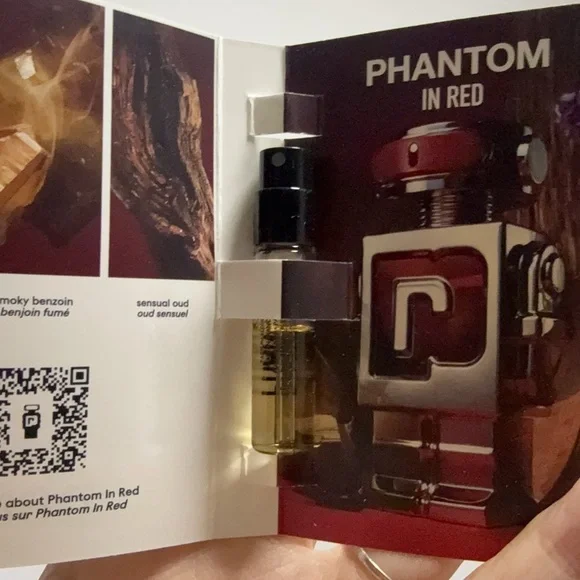 NEW Rabanne Phantom  in Red Spray Sample 1.5ml - Picture 3 of 4
